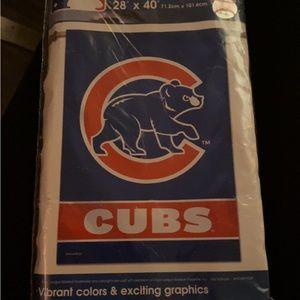 Never opened Chicago cubs flag